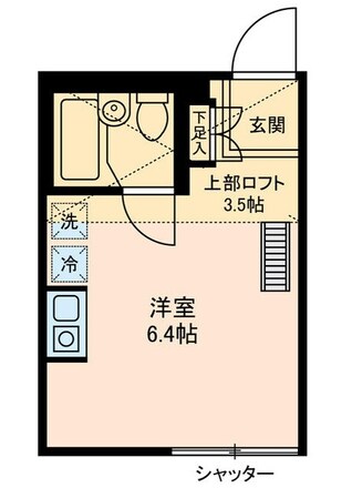 志村坂上駅 徒歩7分 2階の物件間取画像